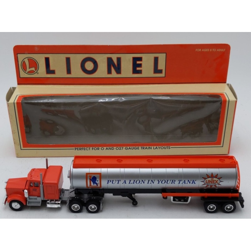 Lionel 6-12991 O Gauge Linex Gas Tractor Trailer Truck NIB