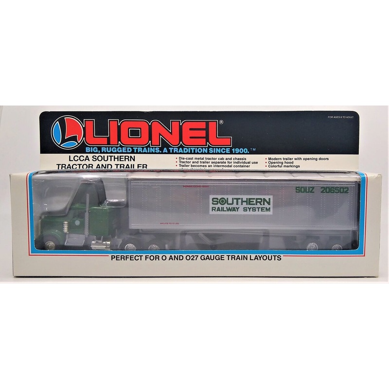 Lionel 6-52056 O Gauge LCCA Southern Tractor Trailer Truck NIB