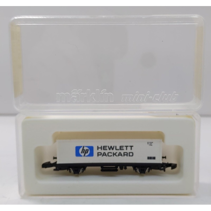 Marklin 8618 Z Scale Mini Club Hewlett Packard Container Car LN/Box