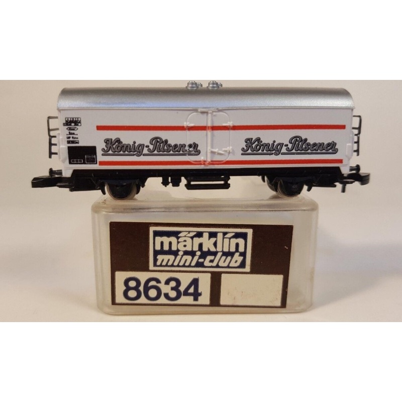 Marklin 8634 Z Scale Konig-Pilsener Beer Refrigerator Car LN/Box