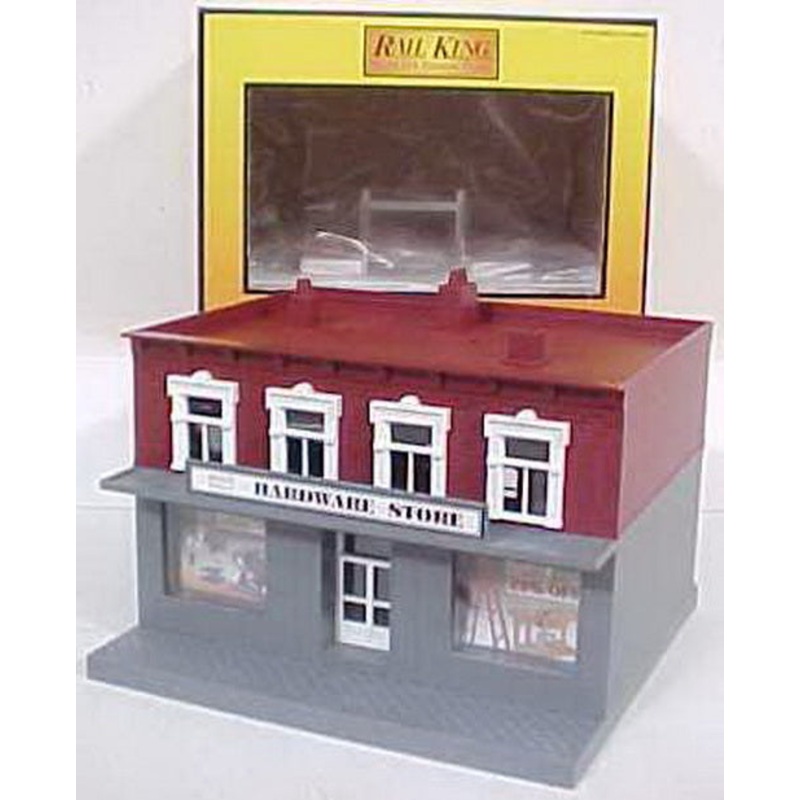 MTH 30-9018 O Hardware Store Red & Gray w/White Trim LN/Box