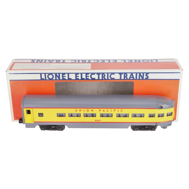 Lionel 6-9547 O Gauge Union Pacific Smooth Side Observation Car EX/Box