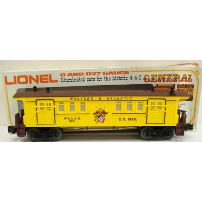 Lionel 6-9551 O W&ARR General Bagge Car #7216 LN/Box