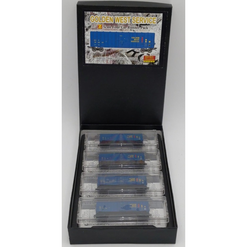 Micro-Trains 99400045 Z Golden West Service VCY 50′ RS SD Boxcar No Roofwalk LN/Box