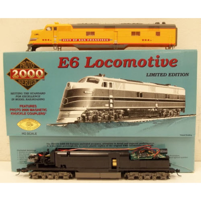 Proto 2000 23196 HO Union Pacific E-6 Diesel Locomotive w/Mars Light #904A NIB