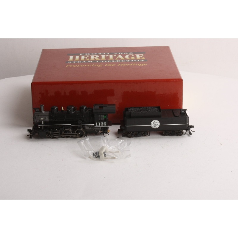 Proto 2000 30211 USRA ACL 0-6-0 Steam Locomotive & Tender #1136 LN/Box