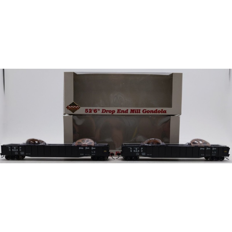 PROTO 2000 920-54080 – 52’6 Drop End Mill Gondola w/ Large Gears LN/Box
