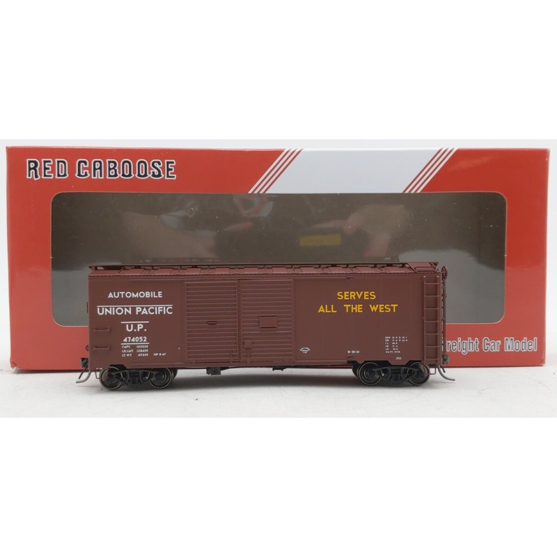 Red Caboose RR-38540-16 HO Union Pacific AAR Double Door Boxcar #474052 LN/Box