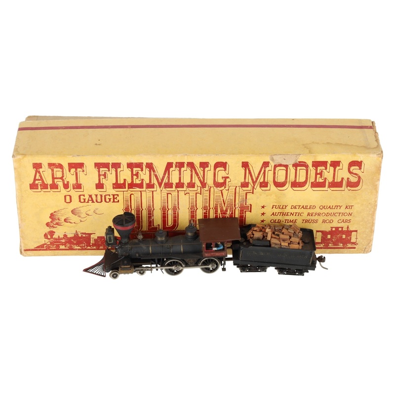 United Models HO Scale 11 V&T Reno 4-4-0 Steam Loco & Tender EX