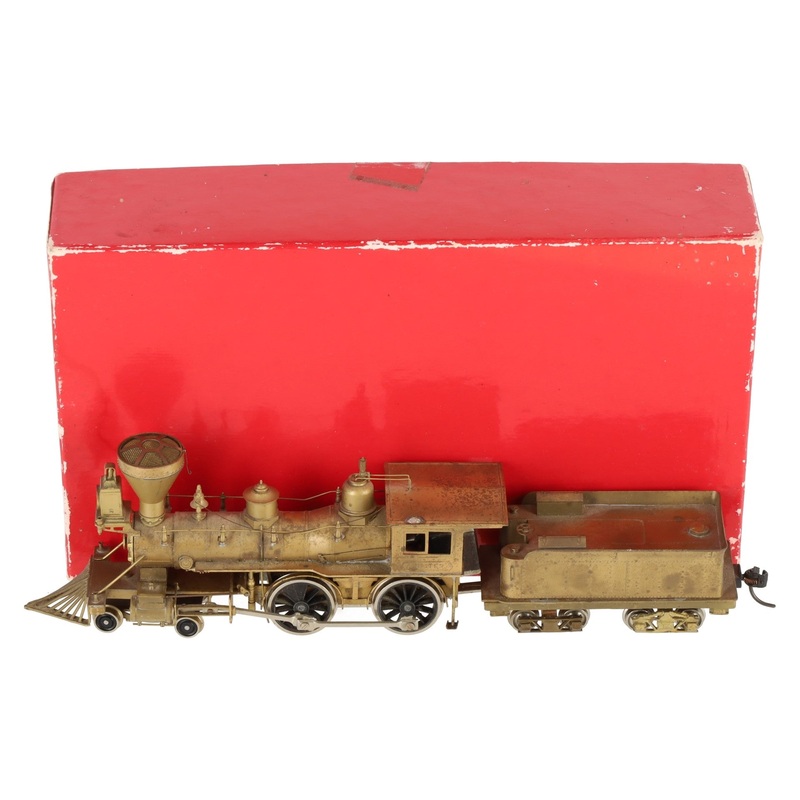 United Scale Models HO Brass Golden Spike Jupiter Steam Locomotive – Unpainted VG