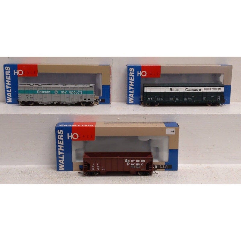 Walthers Assorted HO Freight Cars [3]: #463657, 47879, 3000 EX/Box