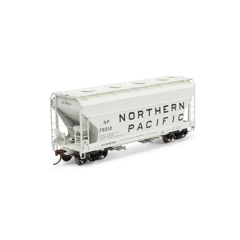 Athearn ATH-1690 HO Northern Pacific ACF 2970 Covered Hopper #75012