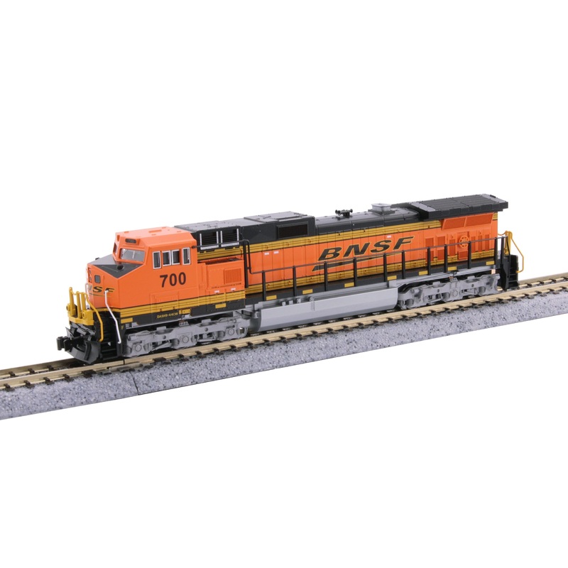 Kato 176-3516-DCC N BNSF Swoosh GE C44-9W Diesel Locomotive w/DCC #667
