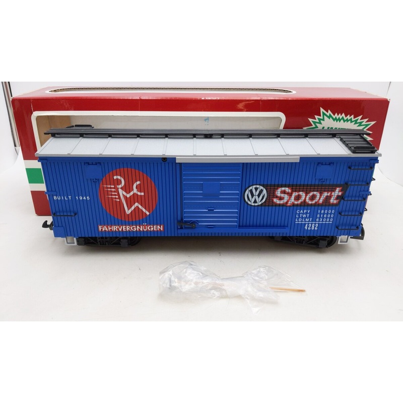LGB 4290VW G Scale Volkswagon Boxcar EX/Box