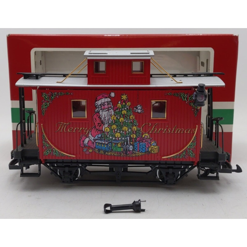 LGB 44650 Merry Christmas Caboose – Metal Wheels EX/Box
