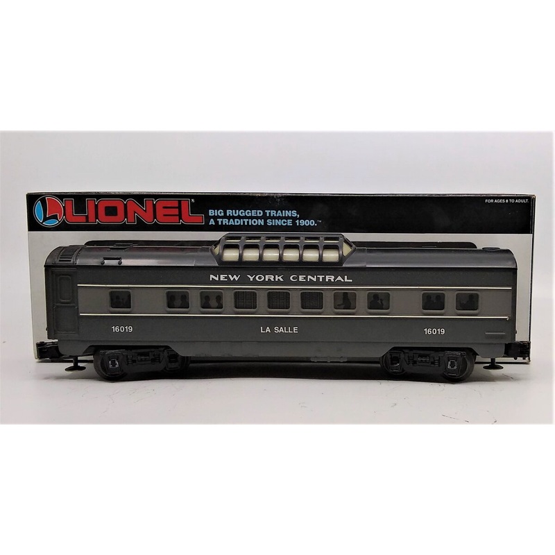 Lionel 6-16019 O Gauge New York Central La Salle Vista Dome Passenger Car EX/Box