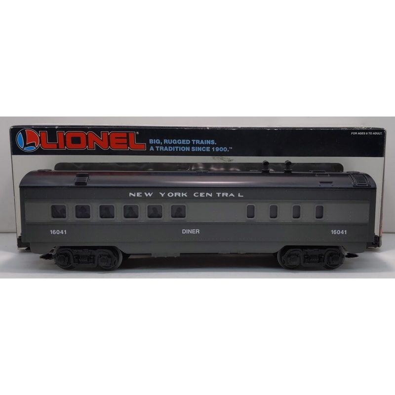 Lionel 6-16041 O Gauge New York Central Illuminated Dining Car EX/Box