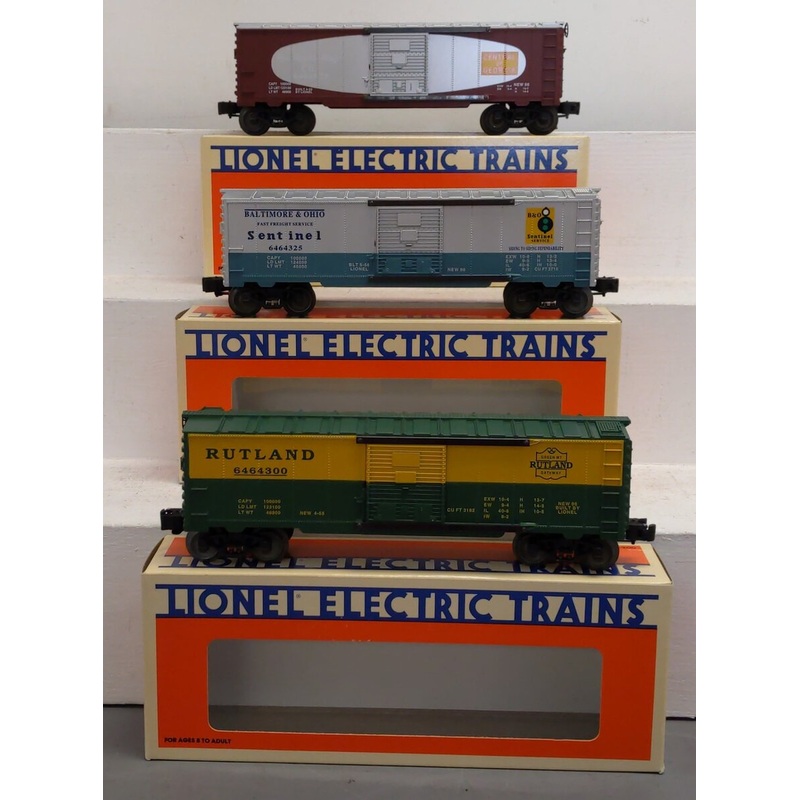 Lionel 6-19276 O Gauge 6464 Boxcar Series V (Set of 3) LN/Box