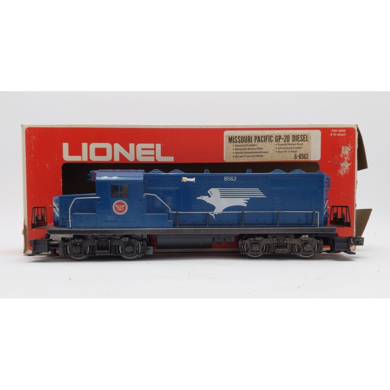 Lionel 6-8562 O Gauge Missouri Pacific GP-20 Diesel Locomotive VG/Box