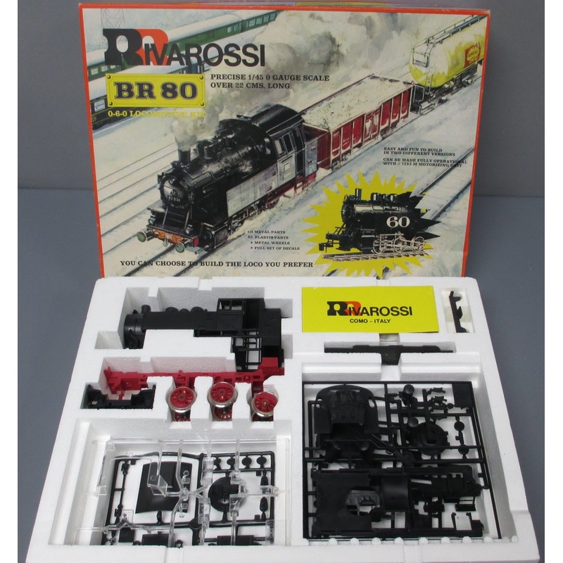 Rivarossi 7283 O BR80 0-6-0 Steam Locomotive Kit – Unassembled NIB