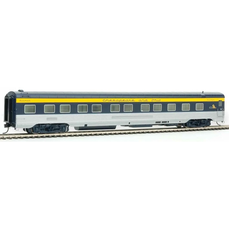 Walthers 920-9504 HO Chesapeake & Ohio 85′ PS 10-6 Sleeper Plan 4167 LN/Box