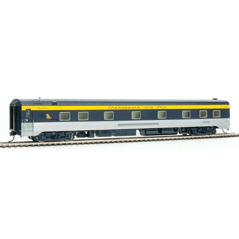 Walthers 920-9505 HO Chesapeake & Ohio 85′ PS 10-6 Sleeper Plan 4167 LN/Box