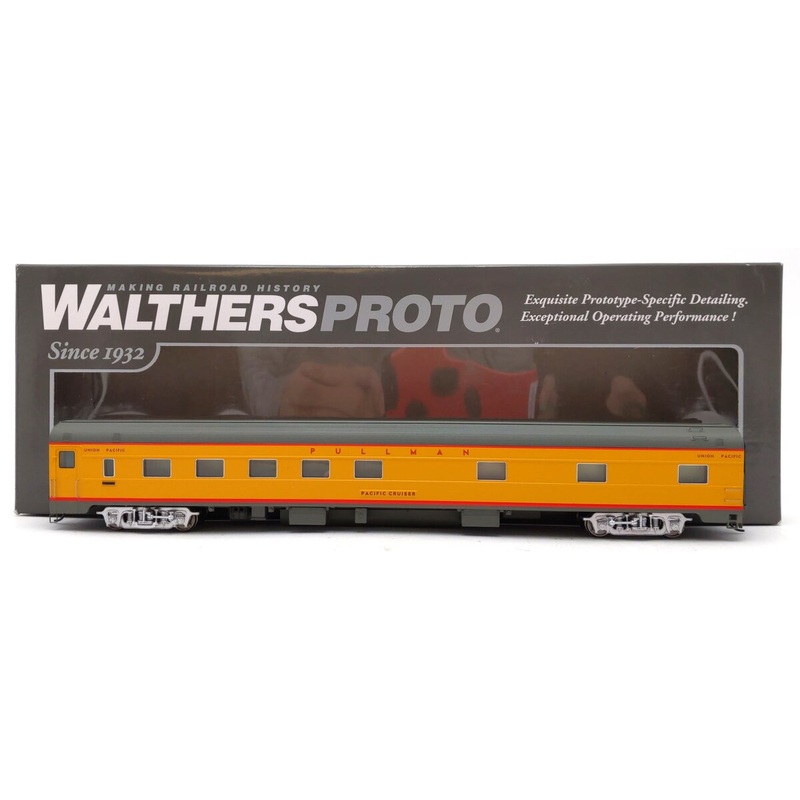 Walthers 920-9555 HO Union Pacific 85′ Budd Pacific Series 10-6 Sleeper Car LN/Box