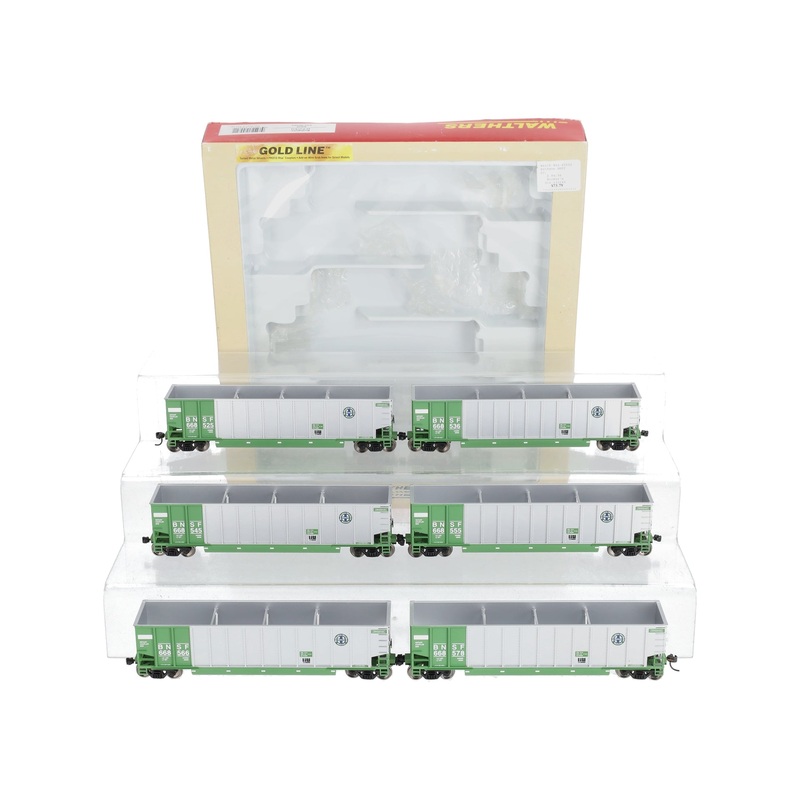 Walthers 932-40402 HO BNSF Bethgon Coalporter Gondola (Set of 6) MT/Box
