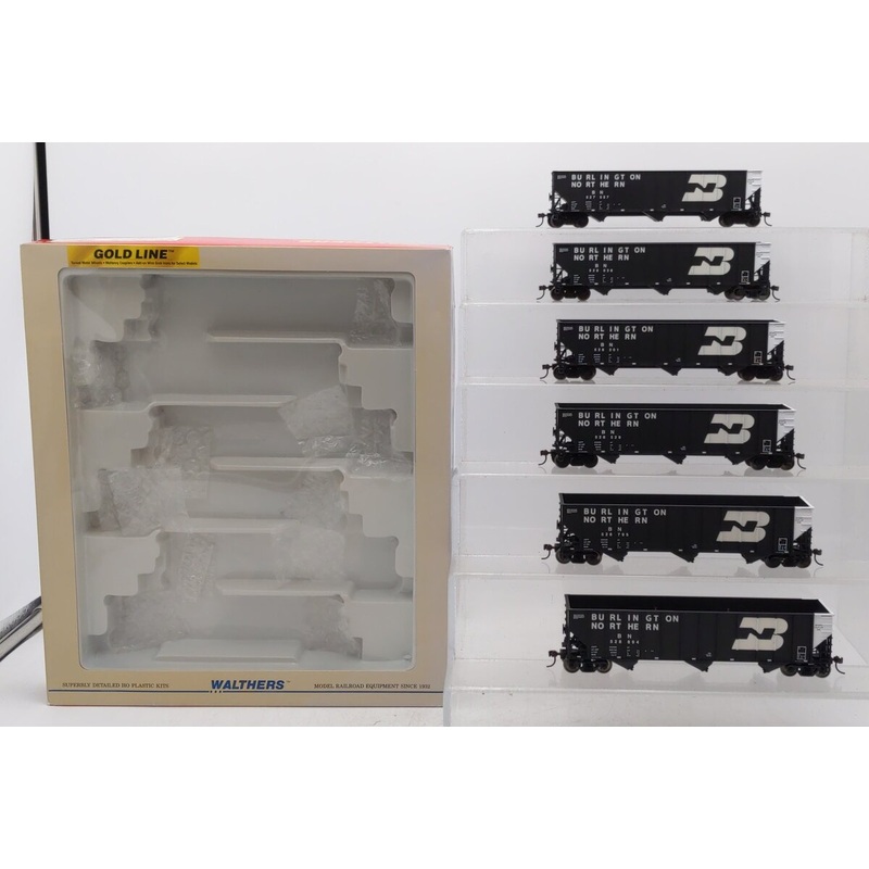 Walthers 932-7851 HO Burlington Northern Bethlehem 100T Coal Hopper Set [6] LN/Box