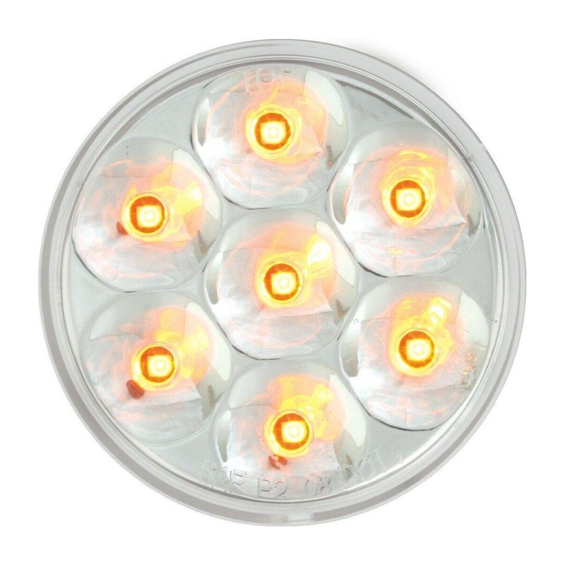 2 Pearl LED Marker Light (AMBER/CLEAR #76541bp