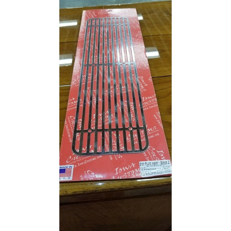 IC-996022-14 iowa customs step plate insert stainless series 2 20×6 semi truck