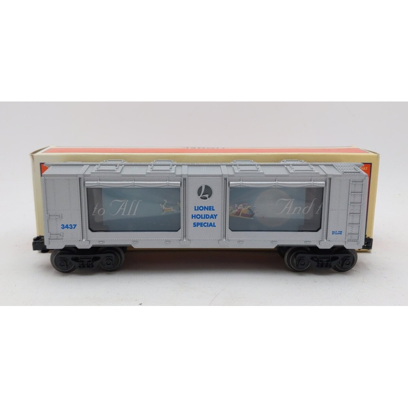 Lionel 6-19855 O Christmas Operating Aquarium Car VG/Box
