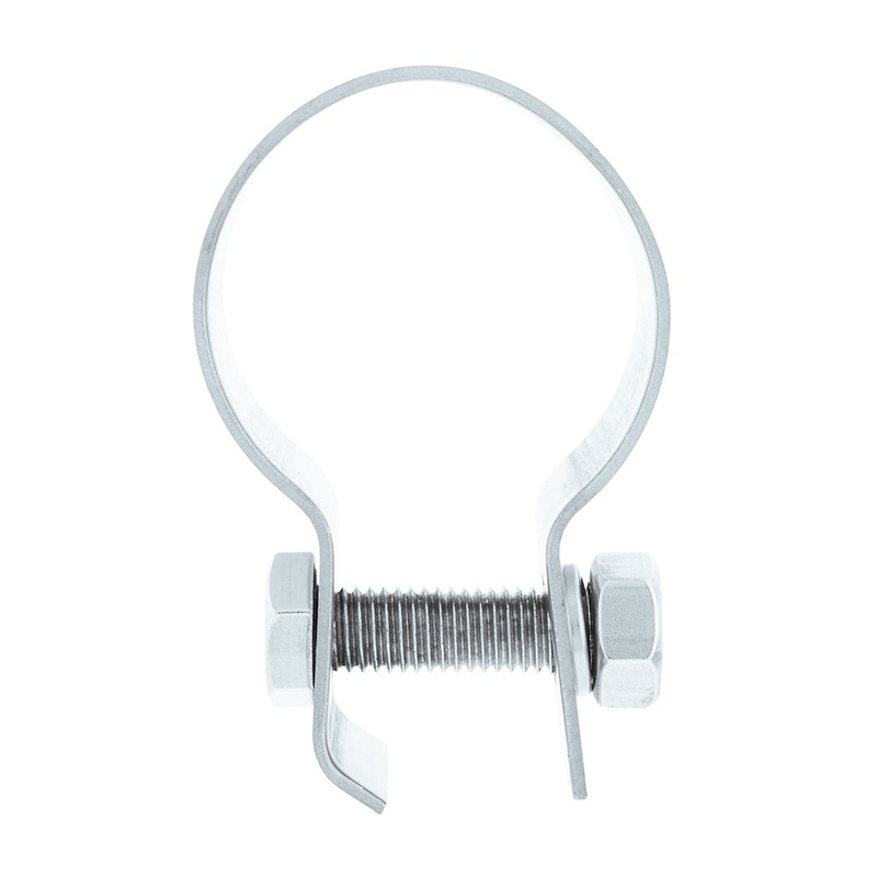 Stainless Steel Quarter Fender 2 Tube Clamp With Hardware #10632