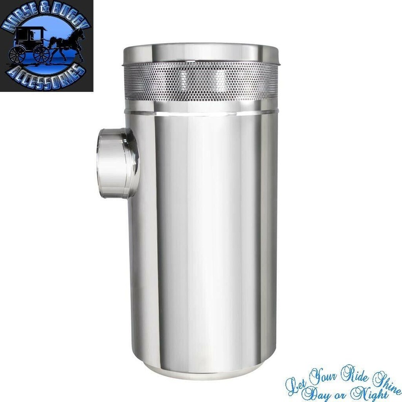 15 Chopped top Stainless Air Cleaner Housing #28201