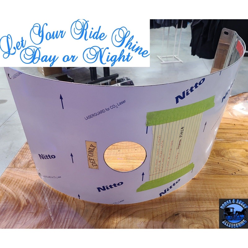 389 2021 newer def tank cover 14 1/2 wide 304 stainless medium 21 gallon new