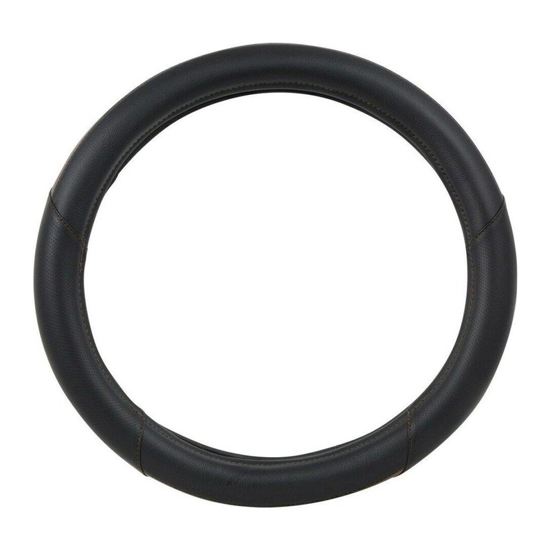 54063 truck universal steering wheel cover 18inch center matte light wood new 54063