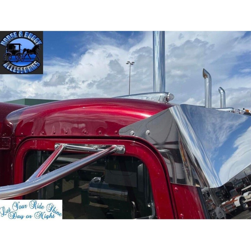 GRAKON CHROME PLASTIC CAB LIGHT HOUSING ONLY FOR 3/4 LIGHT MINI WATERMELON mcl