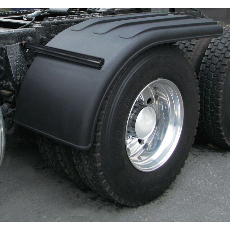 TFEN-H39 66 Poly Half Tandem Fenders  Polypropylene (Poly) (Sold in Pairs)