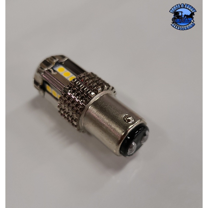 JML Kustoms Watermelon led bulb for glass lens lights 1157 (3 or 2 wire style] (choose color)