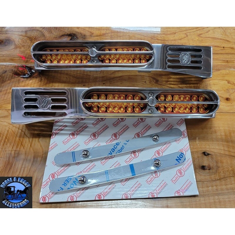 Peterbilt 389/388 front jj fender bracket polished aluminum USA made #009-02-389