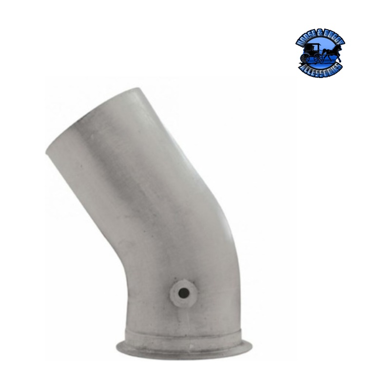 UNITED PACIFIC ALUMINIZED EXHAUST ELBOW FOR FREIGHTLINER CLASSIC 04-16460-009 Part No. 18322 #FLCA-16460-009