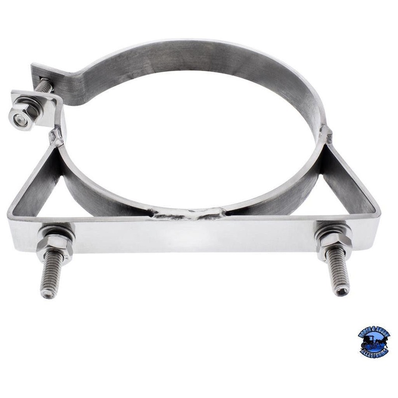 UNITED PACIFIC STAINLESS EXHAUST CLAMP FOR KENWORTH TRUCKS 6 and 7