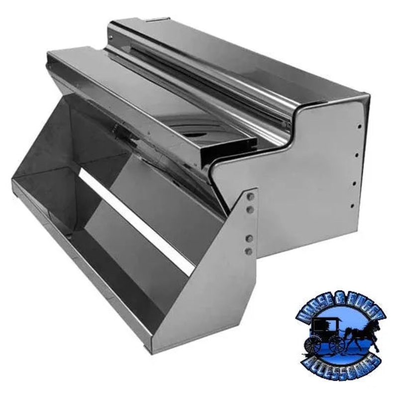 ATA-K-2148 45” Kenworth S.S BATTERY BOX; COMPLETE W/SIDE PLATE,STEP PLATE & COVER