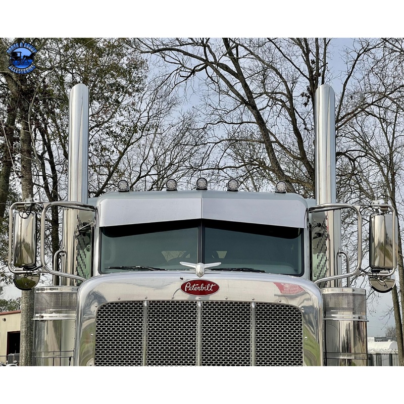 Peterbilt 10×7 Rollin Low Reverse Bow Tie Drop Visor #1020