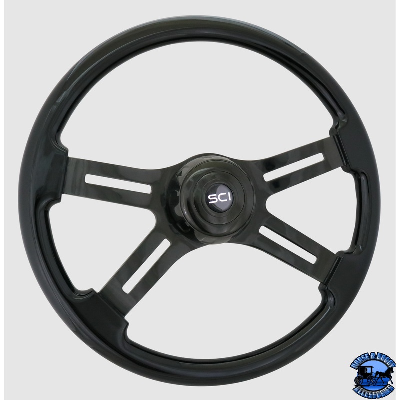 Steering Creations 18 Painted Wood Four Spoke Wheels