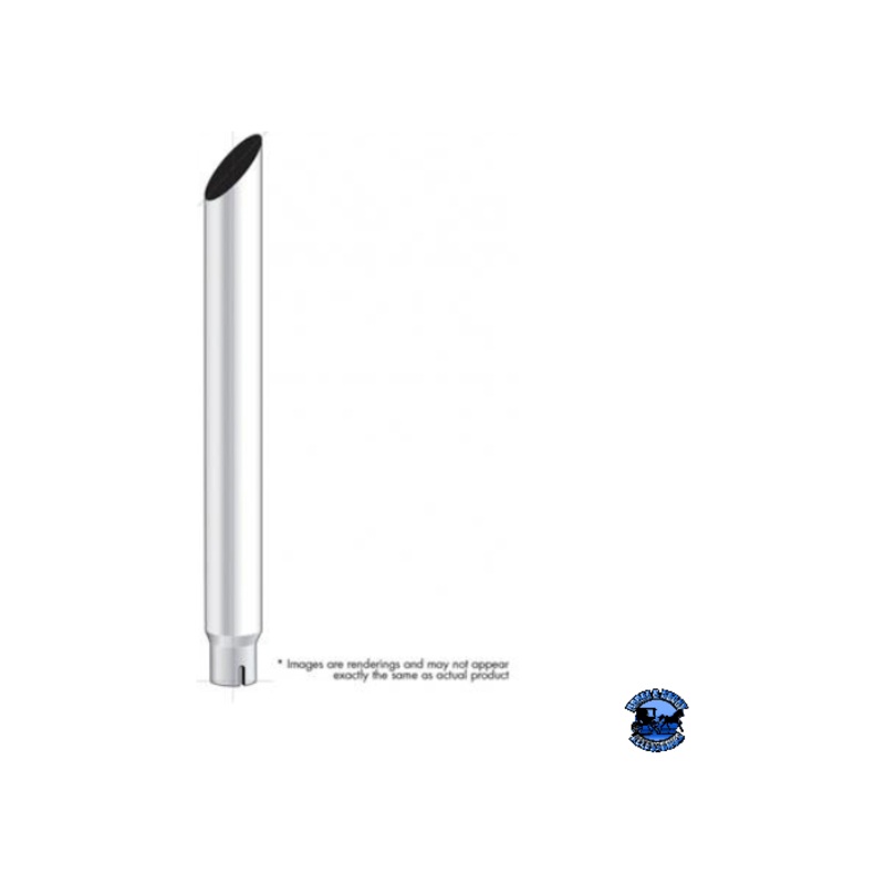 UNITED PACIFIC 6 MITRED REDUCE TO 5 I.D. BOTTOM EXHAUST