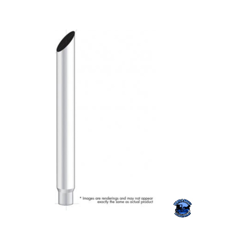 UNITED PACIFIC 7 MITERED REDUCE TO 5 O.D. BOTTOM EXHAUST