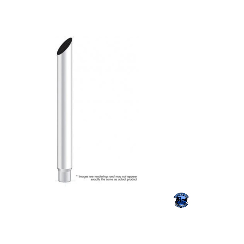 UNITED PACIFIC 8 MITERED REDUCE TO 5 O.D. BOTTOM EXHAUST