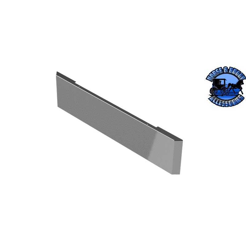 E-GO-0000-112-USX 16” Mitered End blind mount bumper; (no holes) 388/389 (includes adapters)