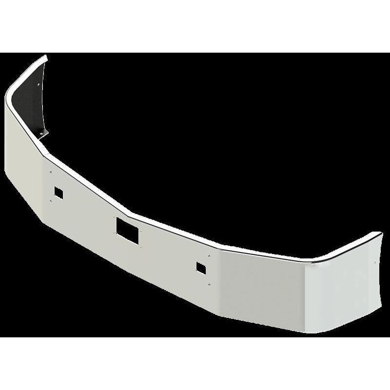 e-hz-0010-16y-v4 16” PETE 579 SET BACK AXLE BUMPER W/ BOLT & TOW HOLES & warning device hole